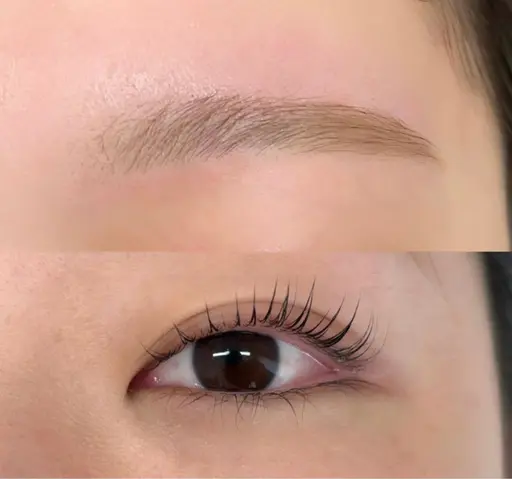 【当日、直前予約大歓迎🤩モデル様募集💖】まつげパーマ&アイブロウWAXセットモデル🫶🏻✨理想の形へ🫧💭