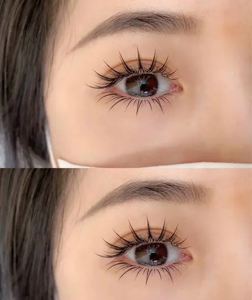 【写真映えNo.1アイ】🎀 ワンホンマツエク上120束と下20本 束感×濃密♡に✨