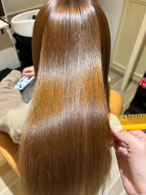 髪質改善カラー  Aujuaトリートメント