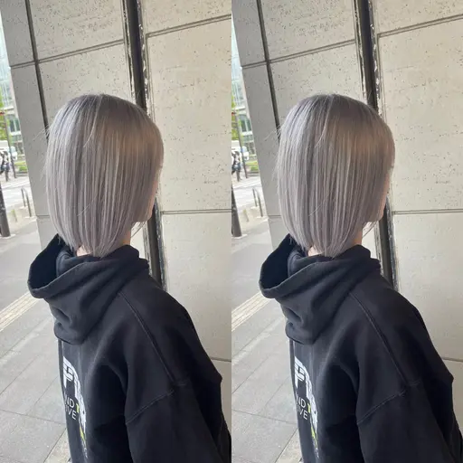 U24ミニモ限定　次世代型ブリーチ　ダブルカラー＋トリートメント