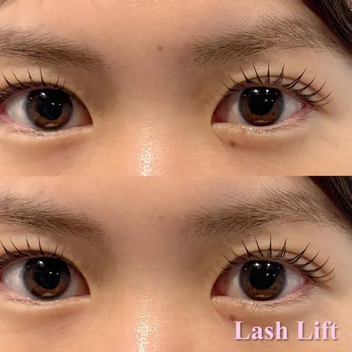 パリジェンヌラッシュリフトorまつげパーマ(上)+まつげケア