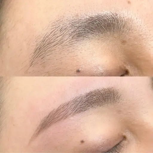 『眉カット＋仕上げメイク』✂️