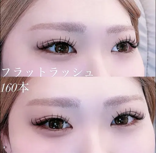 【 𝐍𝐞𝐰 】flat lash🖤 マツエクモデル