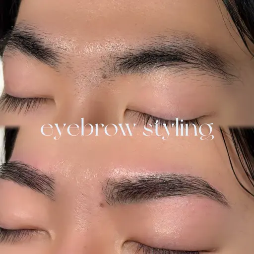 《4月限定✨》アイブロウスタイリングメンズ🉑【WAX+間引き+メイク】