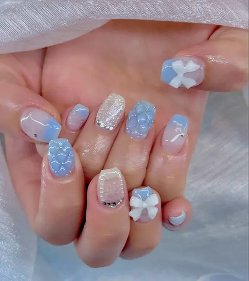 自爪にアートやり付け放題