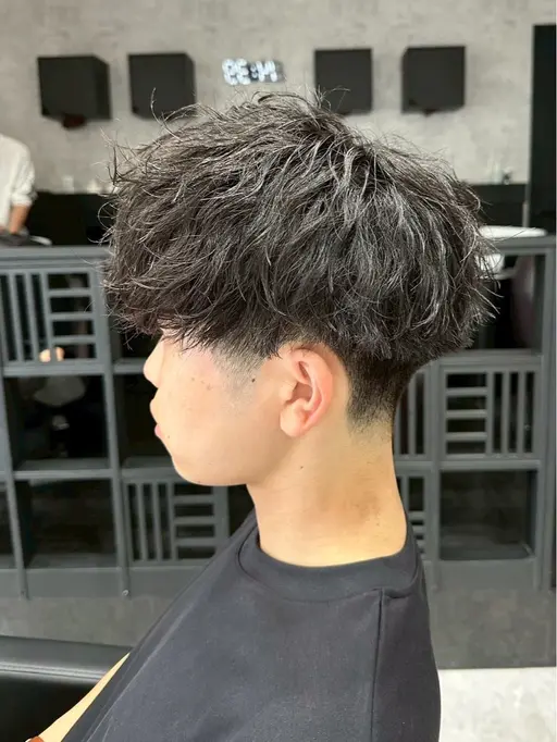 【🔥お一人様限定🔥】メンズ刈り上げマッシュ➕パーマ