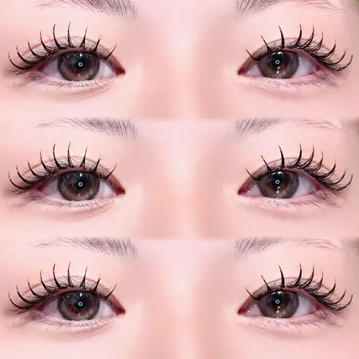 💎LEDマツエク✴︎フラットラッシュ✴︎120本💎オフ無料**コーティング付⭐︎新規¥5500/再来¥6000