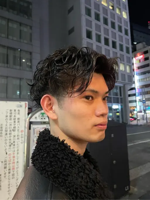 ⚠️注意事項を必ずお読みください！メンズ限定！カット+ツイストスパイラルパーマ+シャンプーセット🧑‍🦱