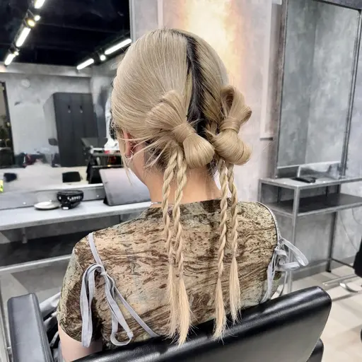 【結婚式のお呼ばれやイベントに💎】ヘアセット