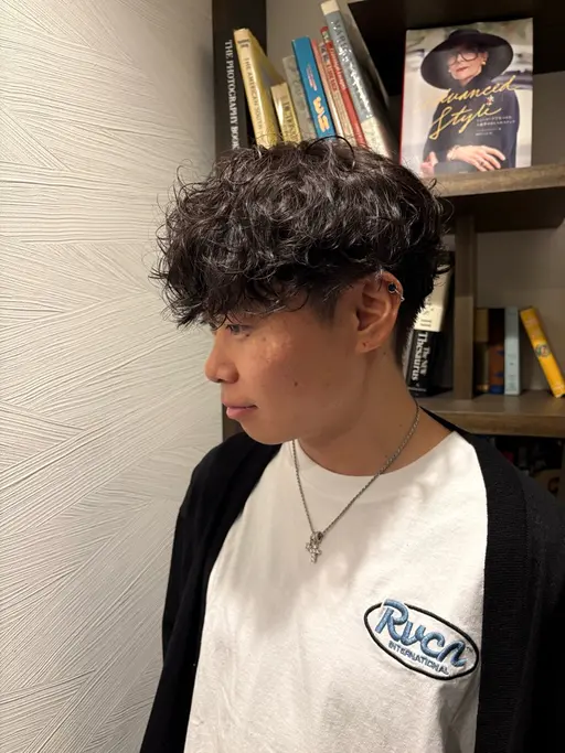 【men's menu No.1🏅】メンズカット➕再現性パーマ　20:00​〜​限定
