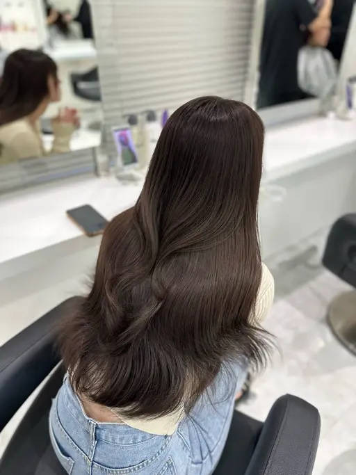 【🤍人気No.２メニュー🤍】4月限定💍うる艶カラー➕オリジナルトリートメント➕コテ巻き🐏🤍