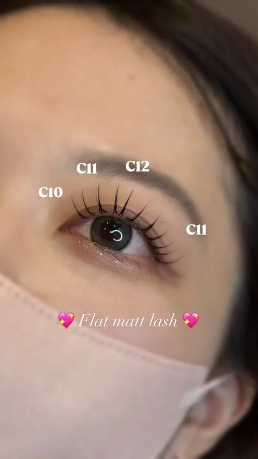 【 人気No.１】Flat matt lash 120本🌟／オフなし