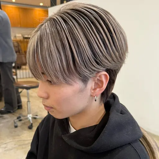 期間限定🔥このコスパでこの完成度⁉️絶妙なコントラスト💫メンズバレイヤージュ特価✨メニュー見れてる間に早く予約‼️