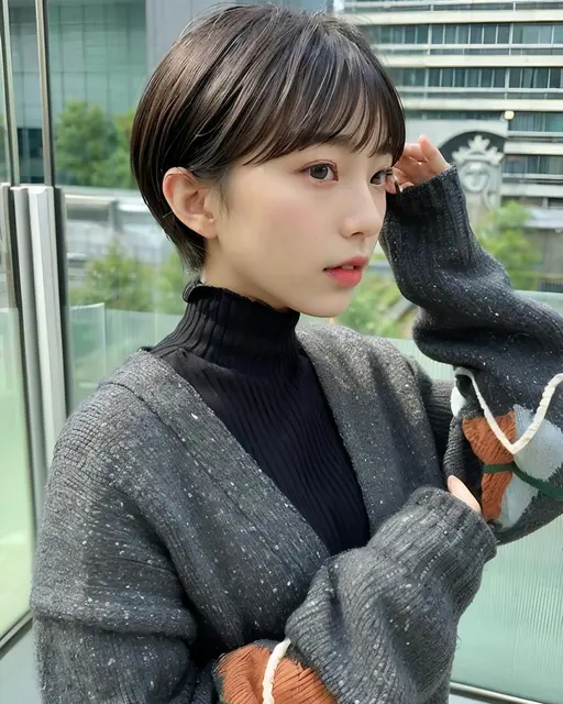 🟦60%off‼️🟦レディース10cm以上バッサリショート限定メニュー❗️（Before&Afteの撮影&動画込み）