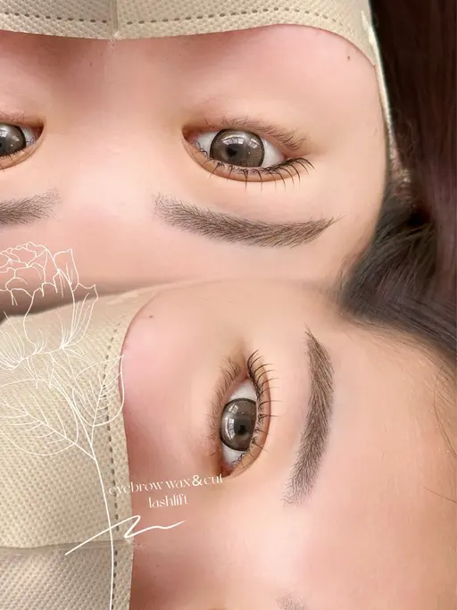 眉毛wax&カット✖︎まつ毛パーマ🎀(トリートメント込み)