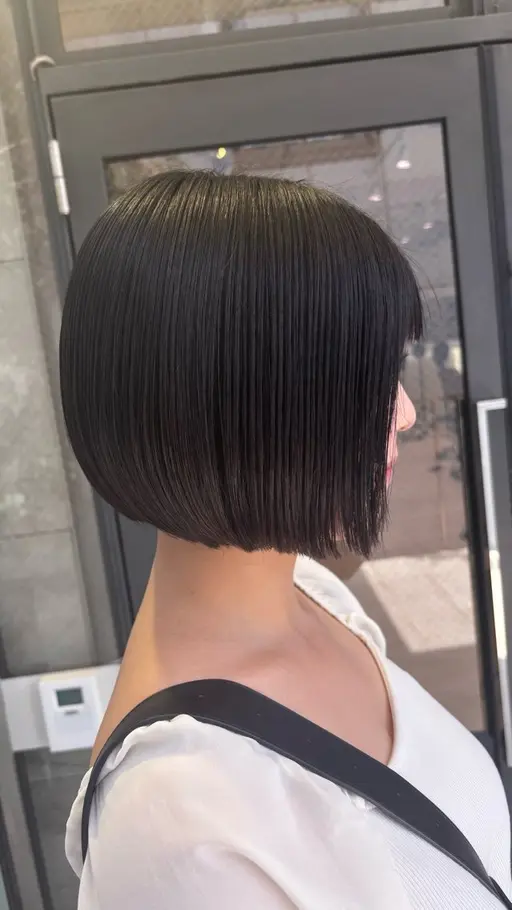 🖤ボブ🖤【ボブ】✂︎➕うる艶ヘアマスクトリートメント✨🫧