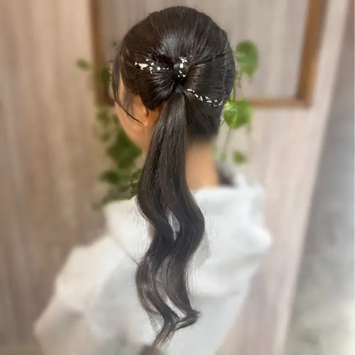 🎀ご新規様ヘアセット‪🫶🏻︎ 結婚式､LIVEやイベント､お出かけ前に💭♡