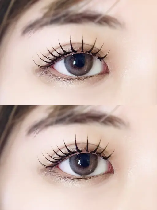 &healthy /アンドヘルシー(マツエク+まつぱ)120本(60束)🧁♡ダブルフラット装着🍒高持久💫