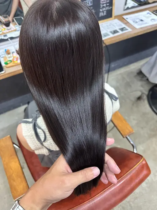 髪質改善ストレート