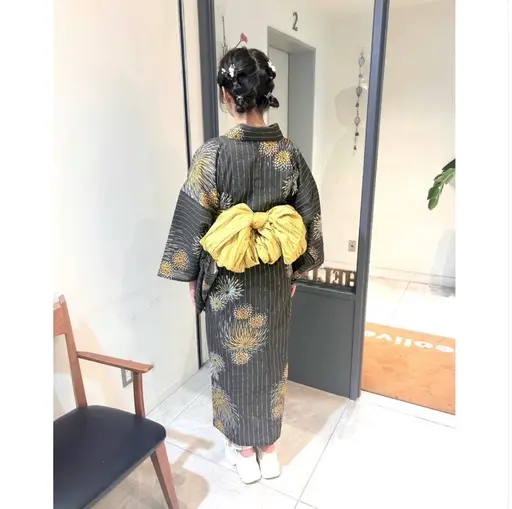 浴衣の着付け➕ヘアセット