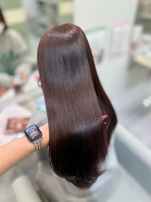 【大人気🩵】カット+カラー+4stepオージュアトリートメント