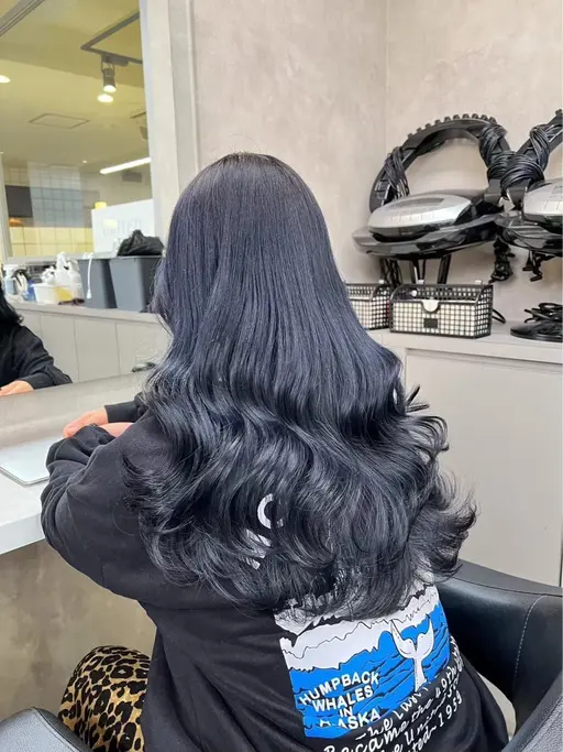 【5月限定🦋人気No.1メニュー】🩵透明感カラー🩵➕オリジナルトリートメント🟦➕炭酸スパ