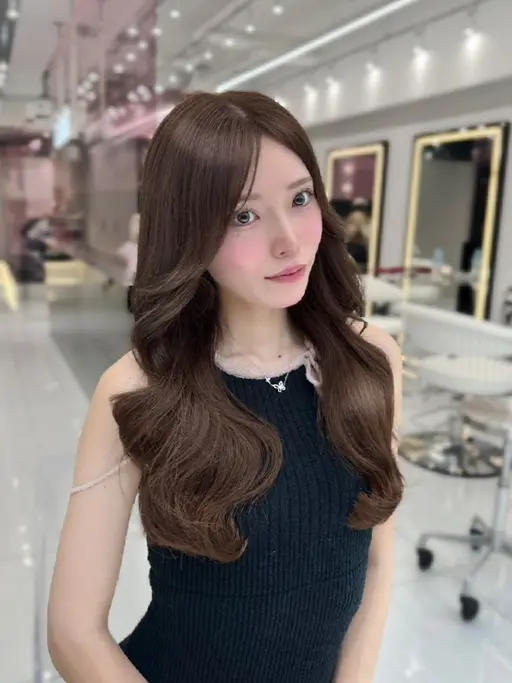 ✨【当日1名様限定クーポン】✨韓国風カット+透明感カラー+1stepTR