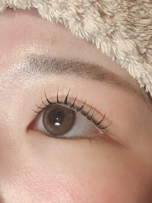 ご新規様❤️当店人気🌈まつげパーマ⭐️大人気デザインパーマ、（選べる（U、C、L）コーティング美容液仕上げ