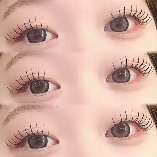 【4.5月限定❣️】フラットラッシュ　100本➕美容コーティングで束感仕上げ💖