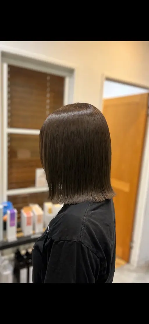 【🫧ツヤ感重視🫧】うるおいツヤ感カラー➕カット✂️➕1step TR(髪質で選べるトリートメント🧴)