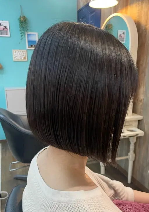 ✂️ぱつっとボブカット✂️➕4stepトリートメントサービス