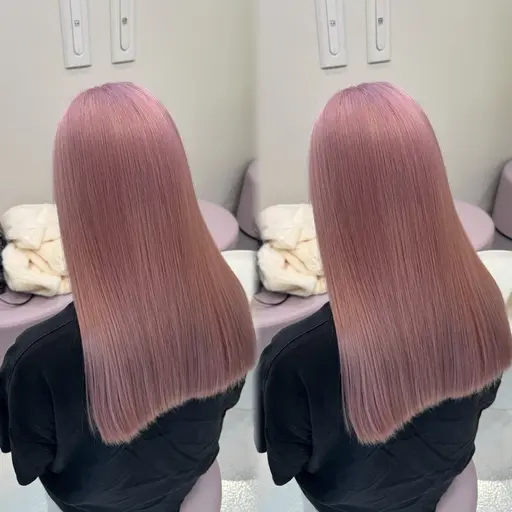 ((明るくしたい方にオススメ✨))ケアブリーチリタッチ+カラー