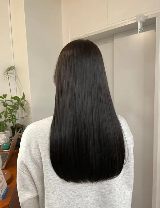 【縮毛矯正フルコース🔥】縮毛矯正+カラー+5stepトリートメント🫧