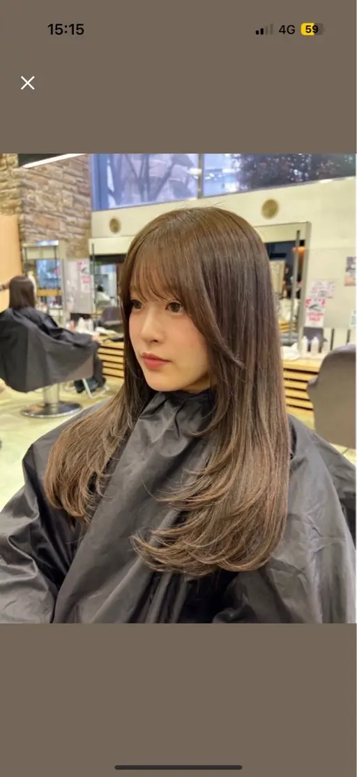 レイヤーカット+ treatment🪽♡（styling込）