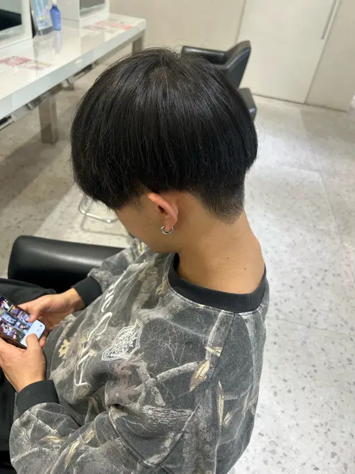 メンズカット【刈り上げマッシュスタイルのみ】
