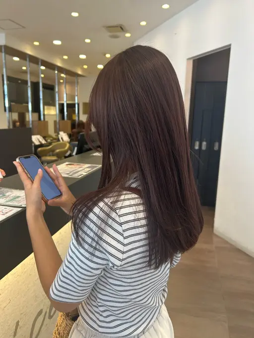 【人気No1💫】カット+カラー+Aujua2step トリートメント