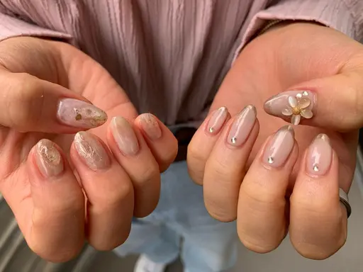 🌷復帰クーポン4・5月限定価格🌷【オフあり】パラジェル使用*持ち込みデザイン¥5600〜オフあり◎+¥770〉