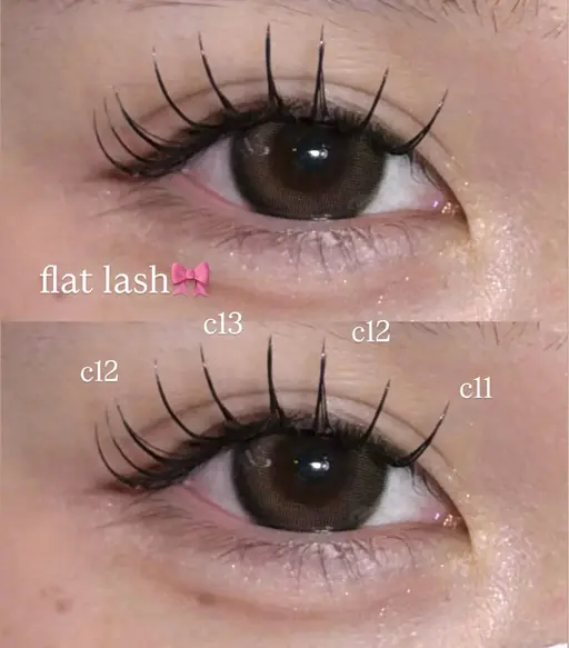 (オフなしの方専用)フラットラッシュ 2時間で付けれるだけ🪽🫧※他店付け足し不可