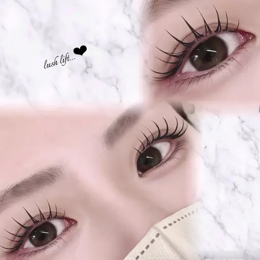 👀まつ毛パーマ＋美眉WAXスタイリング(メイク付き)同時施術✨所要時間105分時間