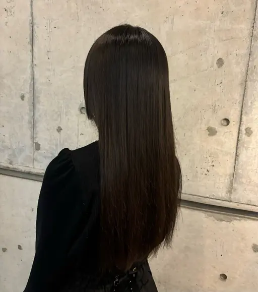 髪質改善ストレート