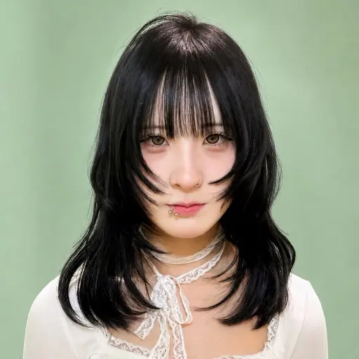 韓国オンニになりたい方必見‼️🇰🇷韓国レイヤー＋韓国風メイク撮影モデル /髪の長さが鎖骨下​〜​胸下の方のみ