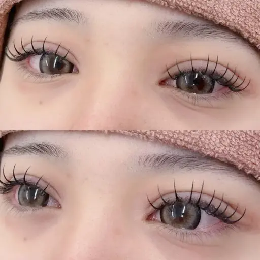 【4/19限定‼️】韓国風☆束感マツエク120本【ナチュラル/コーティング仕上げ】¥7,000⇒￥6,400