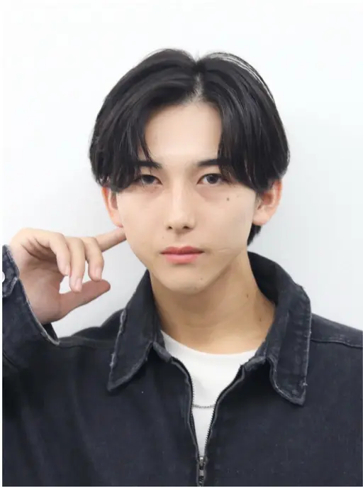 【ドライヤーで決まる✨】センターパート🇰🇷カット