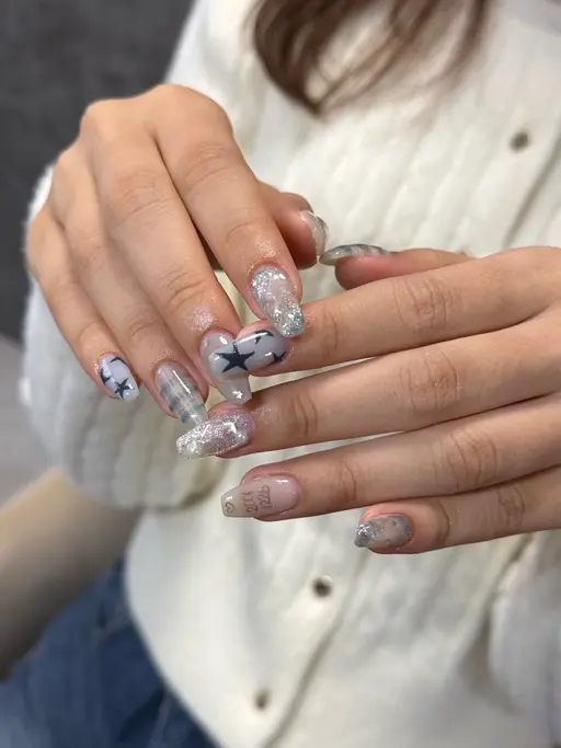 【5/21.22限定】🧡ニュアンス•個性派おまかせdesignネイル🧡