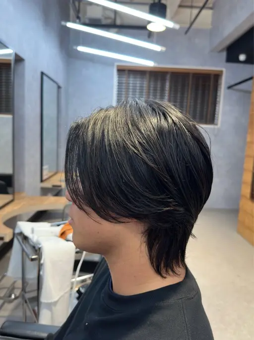 メンズカット、シャンプー、セット