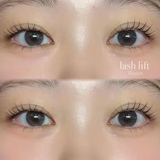 パリジェンヌラッシュリフト🎀根元から80度に立ち上げ🎀新宿/まつぱ/まつパ/まつげパーマ