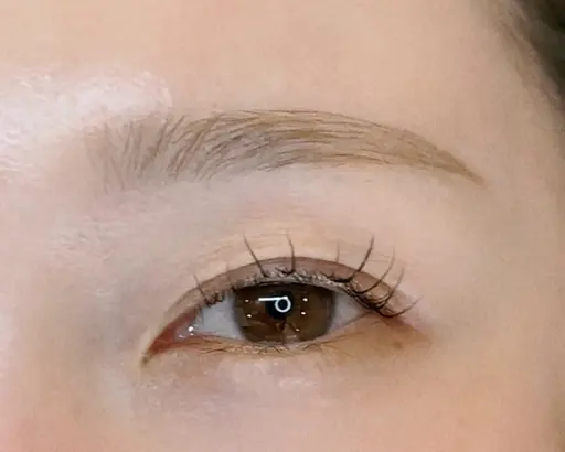 【似合わせ眉毛】眉毛ワックススタイリング+間引き+メイク指導