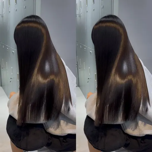 ❣️忙しい方向け❣️一度で実感髪質改善コース🉐骨格補正カット＋暖色/透明感カラー＋縮毛矯正＋保護トリートメント❣️
