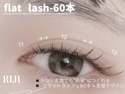 セーブルエクステ60本