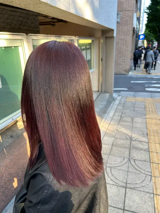 🉐イルミナカラー【バイオレットカラー限定🍒】+艶トリートメント付き🉐